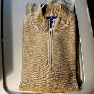 Faconnable Men’s Half-Zip Sweater Sz XXL